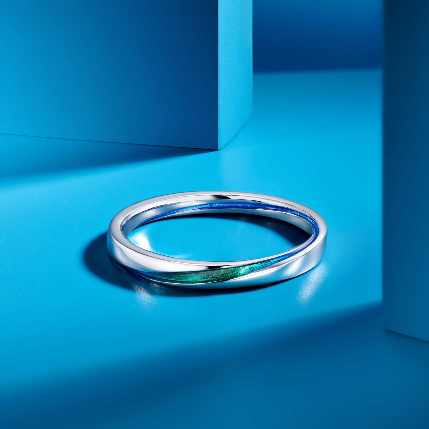 六福珠宝无限爱铂金戒指Pt950男简约情侣对戒白金计价GJPTBR0010【联系客服补货】