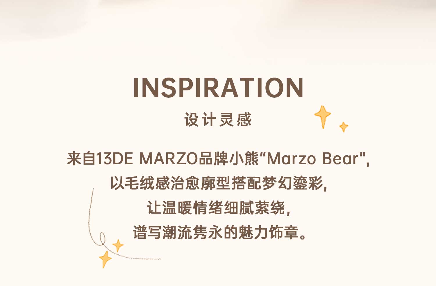 六福珠宝13DE MARZO联名Marzo Bear黄金项链小熊鎏彩玫瑰036380NA【1V1直播看货】