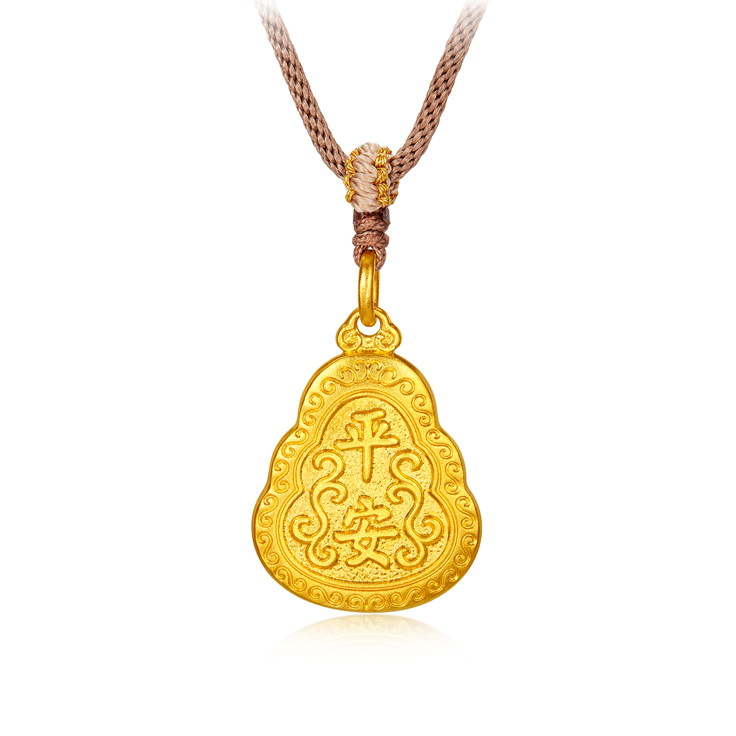 【23日上新】六福珠宝福满传家欢喜佛黄金吊坠男女款弥勒佛挂坠计价A03G0005DS【联系客服补货】