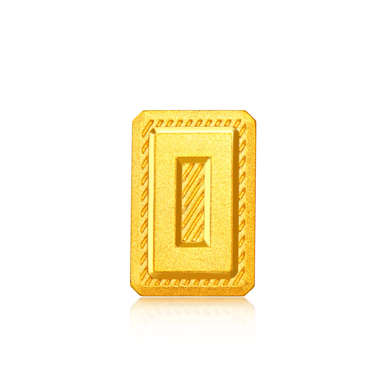 【新品预售】六福珠宝数字黄金添富金条DIY幸运号码送礼1g计价040469GA-1A