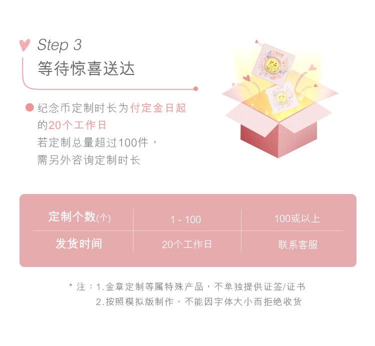 六福珠宝婚嫁纪念币黄金摆件足金伴手礼送礼定价HNA10075