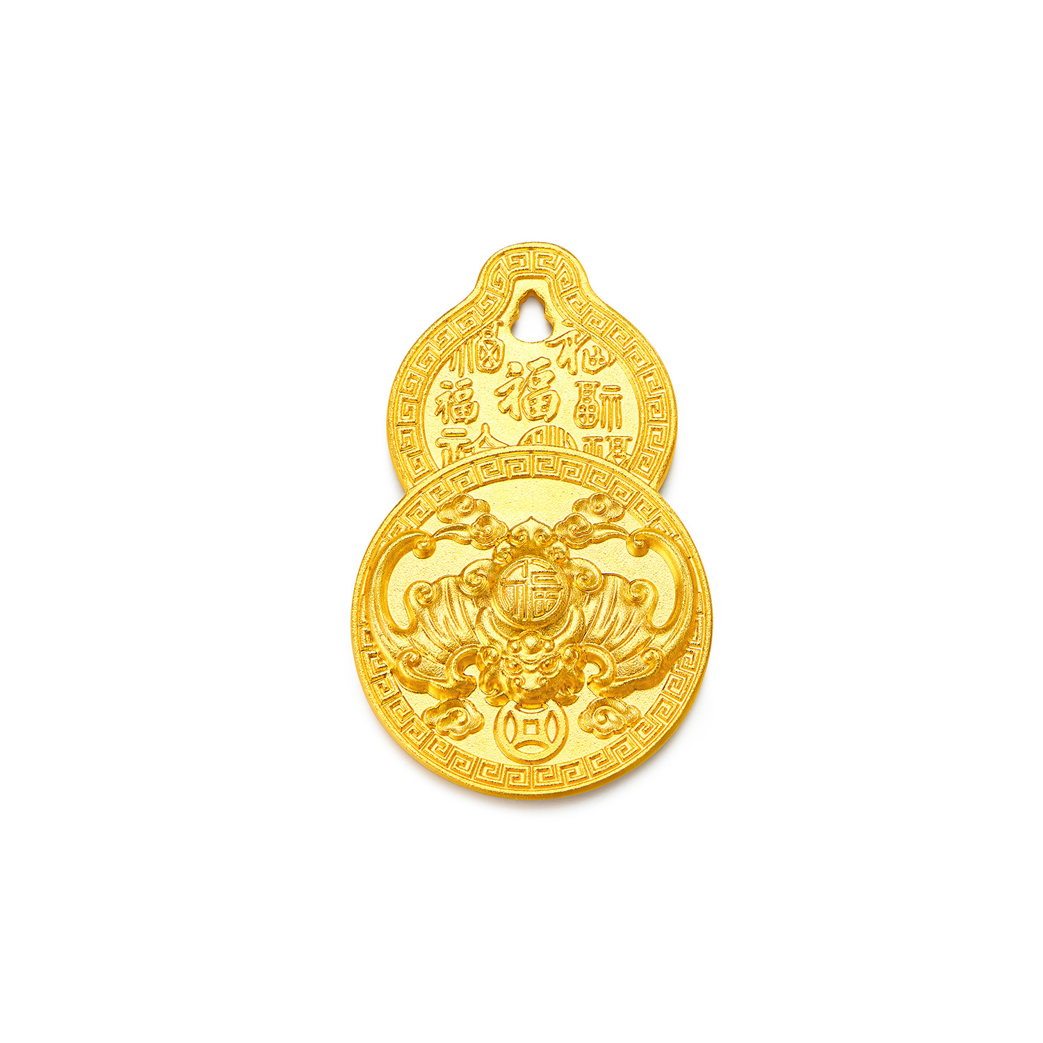 六福珠宝福禄葫芦黄金添富金条8g16.8g金章蝙蝠计价040253OA-168【不支持退货】
